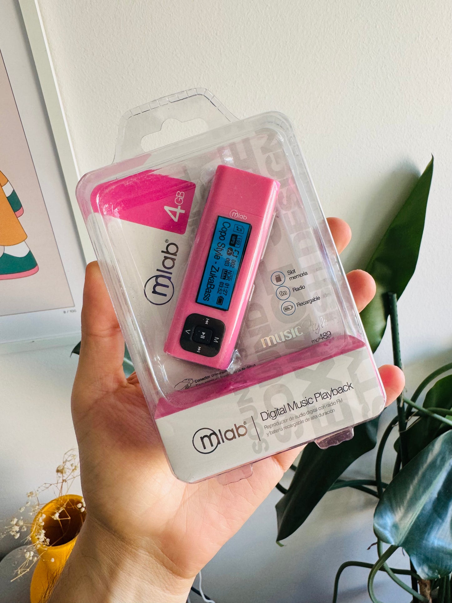 Reproductor de Mp3 4 GB