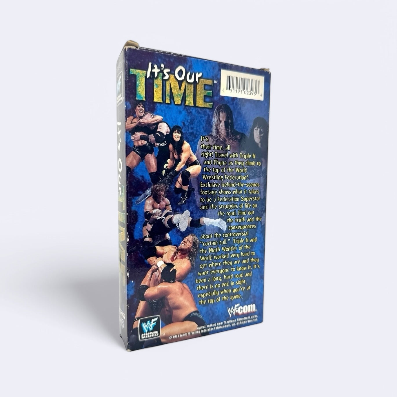 VHS WWF It's Our Time Triple H / Chyna