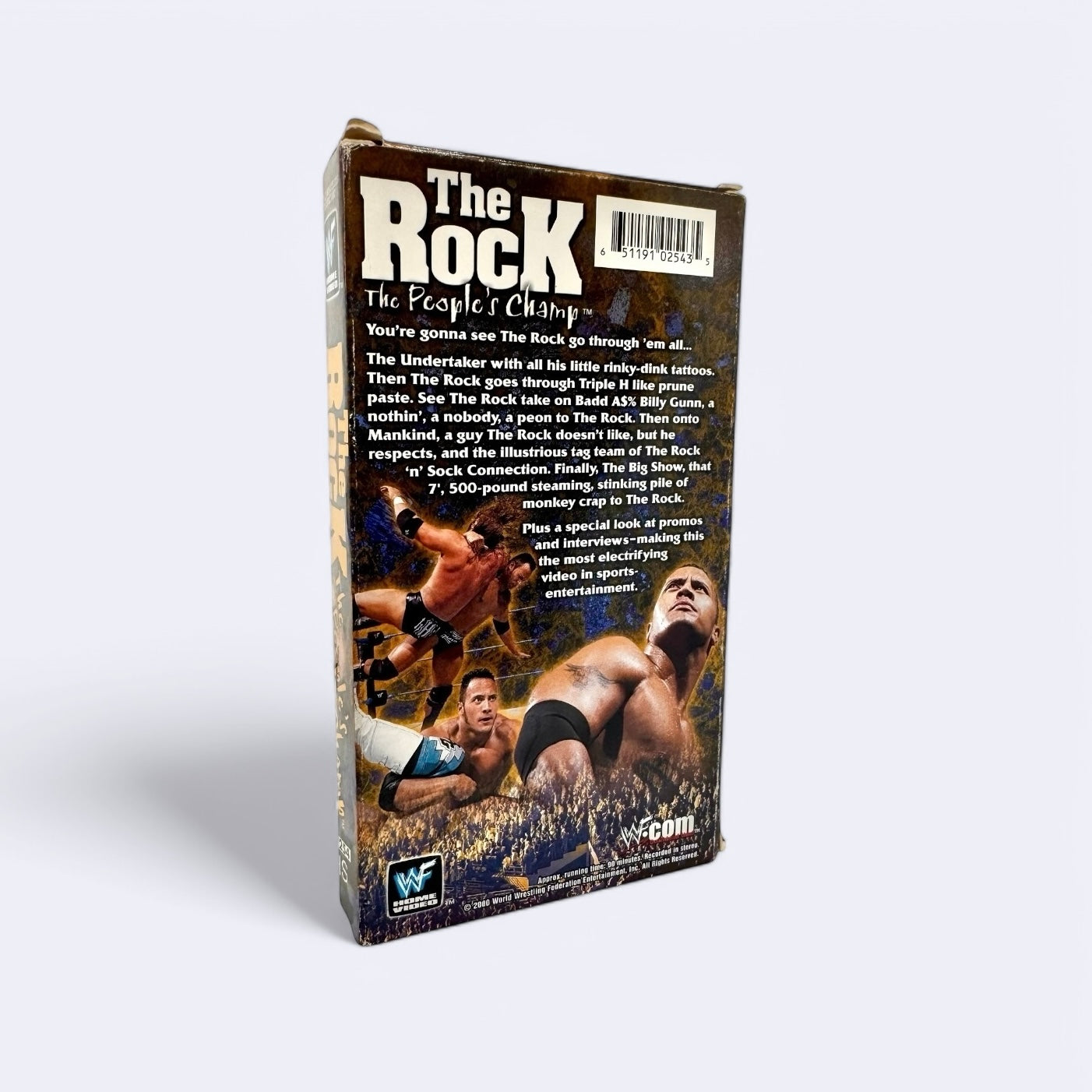 VHS WWF The Rock The People's Champ