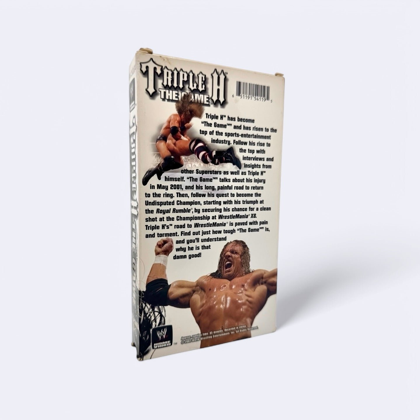 VHS WWF Triple H The Game